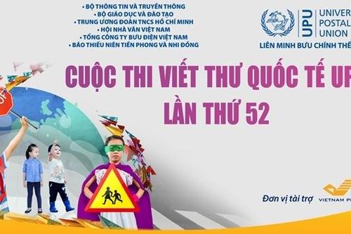 Kéo dài thời hạn nhận bài tham dự Cuộc thi Viết thư Quốc tế UPU lần thứ 52