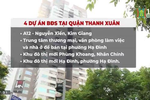 Quận Thanh Xuân sắp có 4 chung cư mới