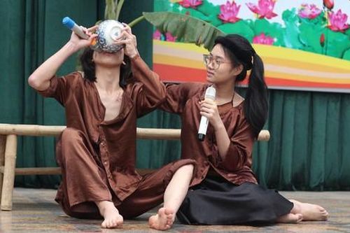 'Sân khấu hóa' trong dạy và học môn Ngữ văn hút sự hứng thú