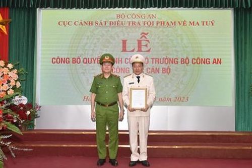 Phó Giám đốc Công an Đồng Nai làm Phó Cục trưởng Cục Cảnh sát ma túy