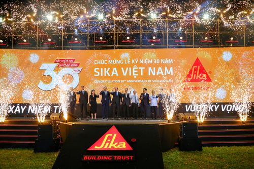30 năm kiên tâm trên hành trình 'Xây niềm tin - Vượt kì vọng' của Sika Việt Nam