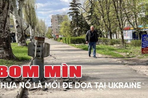 Hiểm họa bom mìn chưa phát nổ tại Ukraine