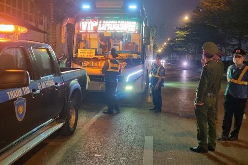 Chạy sai luồng tuyến, xe khách giường nằm bị phạt gần 14 triệu đồng