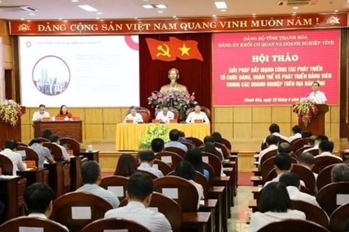 Đẩy mạnh phát triển Đảng trong doanh nghiệp tư nhân