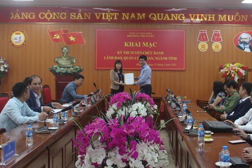 Điện Biên tổ chức thi tuyển lãnh đạo, quản lý 3 sở, ngành