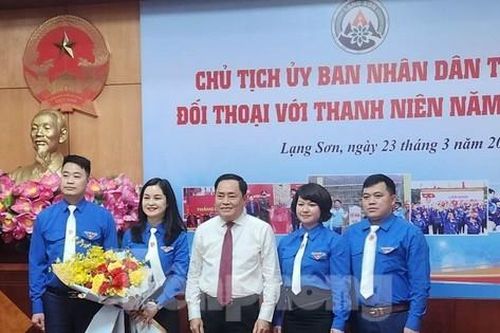 Chủ tịch UBND tỉnh Lạng Sơn đối thoại với thanh niên: 'Nóng' vấn đề việc làm, khởi nghiệp