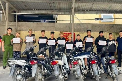 Người dân báo mất xe, 7 ngày sau 10 tên trộm bị công an bắt