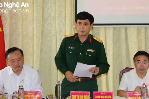 Nghệ An: Giao nhiệm vụ xây dựng đơn vị điểm về huấn luyện cho Ban Chỉ huy Quân sự huyện Nam Đàn