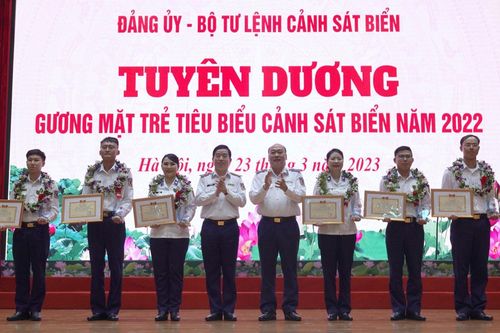 BTL Cảnh sát biển tuyên dương gương mặt trẻ tiêu biểu năm 2022