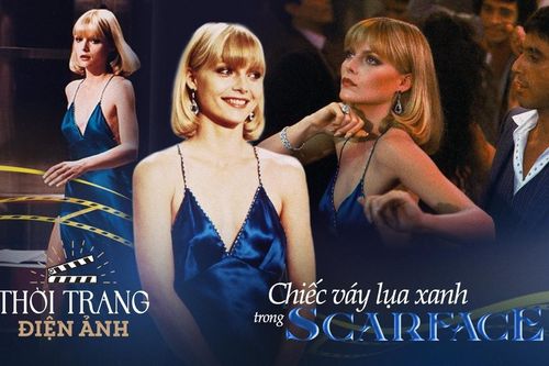 Thời trang điện ảnh: Chiếc váy lụa xanh 'Scarface' - Kiệt tác thời trang bị lãng quên