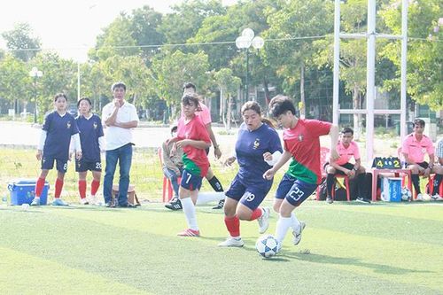 Hấp dẫn tranh tài Giải bóng đá nữ vô địch tỉnh Đồng Tháp năm 2023