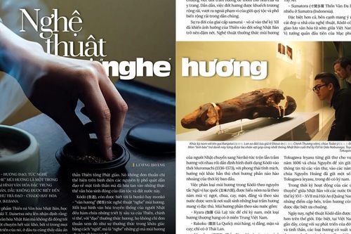 Nghệ thuật 'nghe' hương