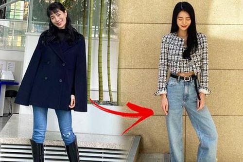 3 kiểu quần jeans 'ruột' của Lim Ji Yeon, ai chân cong không nên bỏ qua