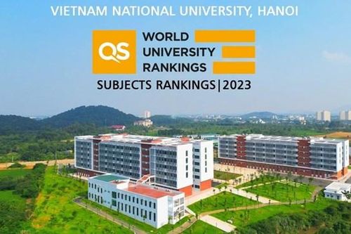 Đại học Quốc gia Hà Nội có 6 nhóm ngành có mặt trên bảng xếp hạng QS