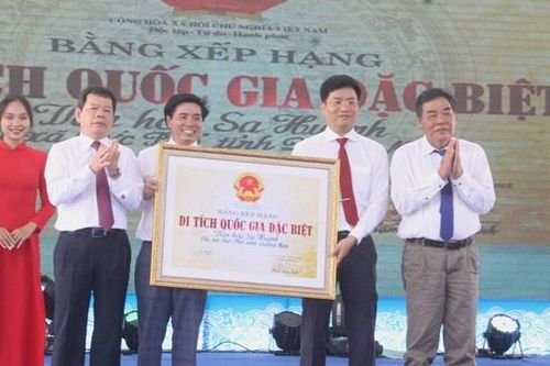 Quảng Ngãi: Đón nhận Bằng xếp hạng di tích Quốc gia đặc biệt Văn hóa Sa Huỳnh