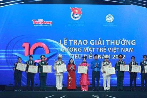 Tôn vinh các Gương mặt trẻ Việt Nam tiêu biểu năm 2022