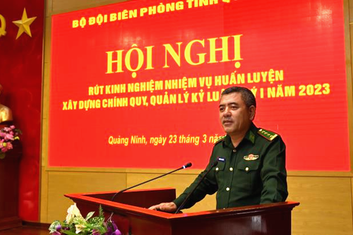 Rút kinh nghiệm nhiệm vụ huấn luyện, xây dựng chính quy, quản lý kỷ luật quý I/2023