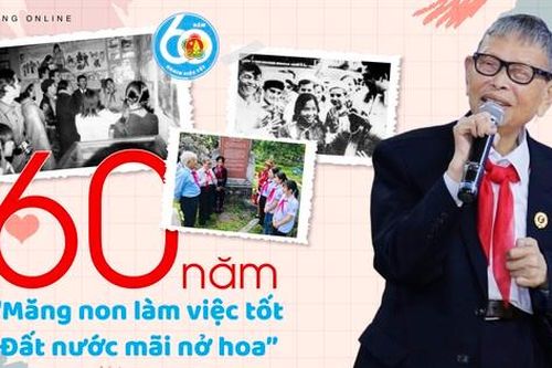 60 năm 'Măng non làm việc tốt - Đất nước mãi nở hoa'
