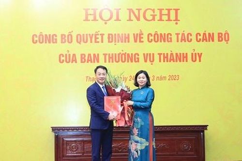 Hà Nội điều động nhân sự để bổ nhiệm làm Giám đốc Sở Nội vụ