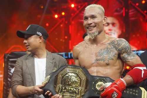 Võ sỹ Trần Quang Lộc đấu Lý Tiểu Long tại Lion Championship 2023