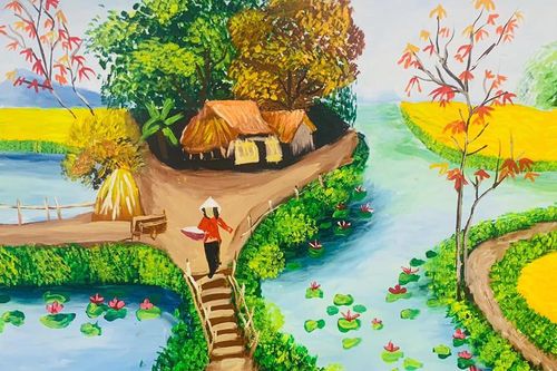 Những gam màu lạ của triển lãm 'Gặp gỡ tháng 3'