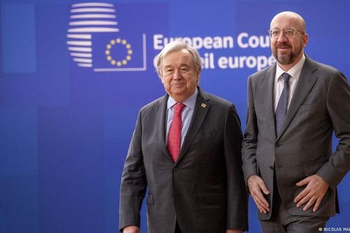 EU và LHQ thảo luận an ninh lương thực và hỗ trợ quân sự cho Ukraine