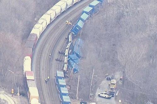 Mỹ: Năm toa tàu chở hàng bị trật bánh ở bang Massachusetts