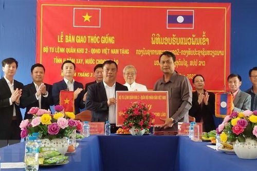 Việt Nam giúp tỉnh Oudomxay của Lào phát triển kinh tế nông nghiệp