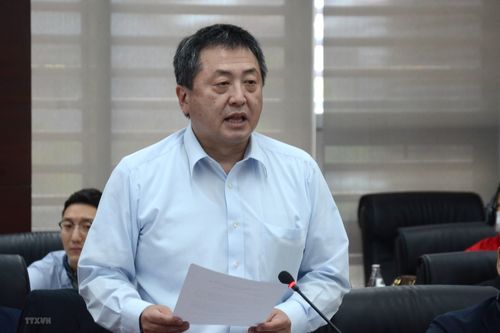 Thứ trưởng Bộ Ngoại giao tiếp Trưởng Đại diện JICA Nhật Bản