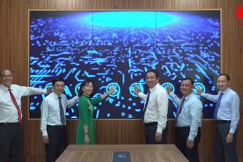 Ra mắt Trung tâm điều hành thông minh huyện Châu Thành và ký kết thỏa thuận hợp tác chuyển đổi số giai đoạn 2023-2025