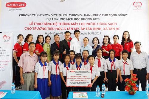 Triển khai Chương trình nước sạch học đường tại An Giang