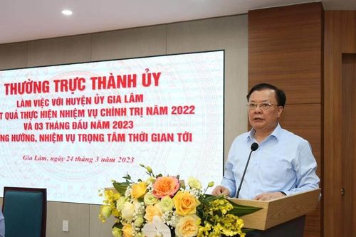 Bí thư Hà Nội: Tìm hướng đi lâu dài, bền vững khi huyện Gia Lâm lên quận