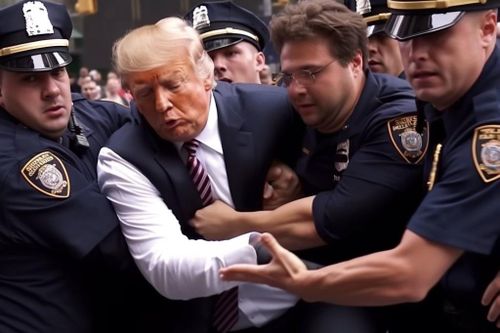 Ảnh ông Trump bị bắt do AI vẽ gây chấn động