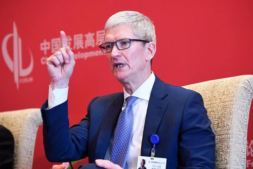 Tim Cook đến Trung Quốc