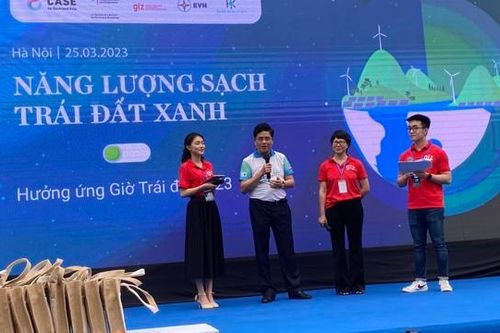 Lan tỏa 'Năng lượng sạch - Trái đất xanh' hưởng ứng Giờ Trái đất 2023