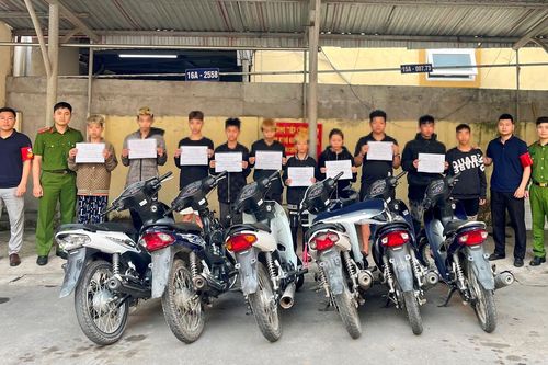 Nhóm đối tượng thiếu niên thực hiện hàng loạt vụ trộm cắp