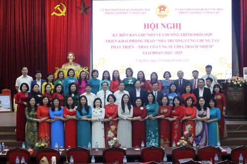 Lan tỏa phong trào quận giúp huyện, trường giúp trường