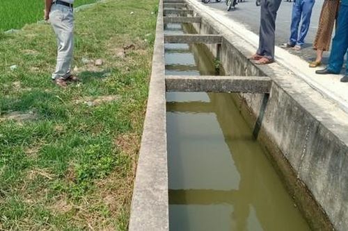 Phát hiện thi thể nổi trên mương nước ở Thanh Hóa