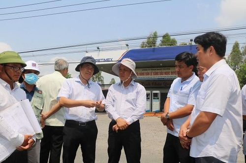 Lãnh đạo tỉnh Đồng Tháp khảo sát các công trình giao thông trọng điểm