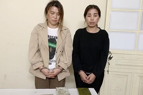 Hai nữ quái bị bắt cùng 5 bánh heroin