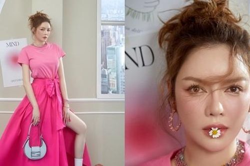 Lý Nhã Kỳ khoe bộ ảnh với thông điệp 'Thời trang là ngôn ngữ của tự do sáng tạo'