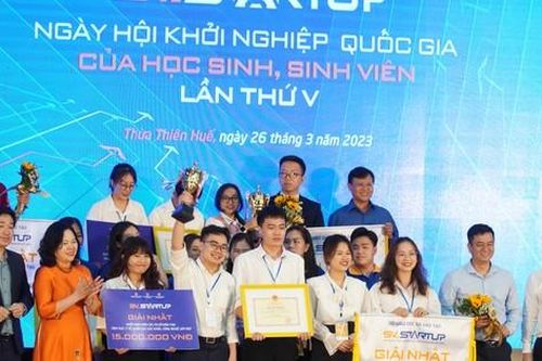 Trao hơn 80 giải thưởng cuộc thi Khởi nghiệp quốc gia của học sinh, sinh viên lần thứ V