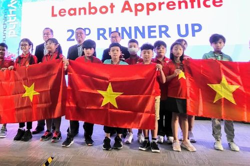 Học sinh Việt Nam giành 17 giải tại cuộc thi Robothon quốc tế 2023