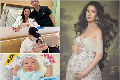 3 'nhóc tì' showbiz chào đời đầu năm 2023, vài ngày tuổi đã 'chiếm sóng' của bố mẹ