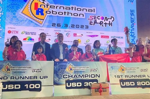 Việt Nam giành nhiều giải thưởng tại cuộc thi Robothon quốc tế 2023