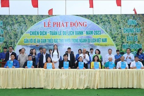 Ninh Bình: Phát động chiến dịch 'Tuần lễ du lịch xanh'