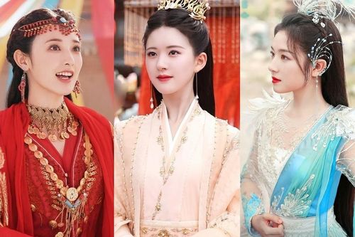 So kè nhan sắc dàn sao Cbiz vào vai công chúa: Bành Tiểu Nhiễm tiễn Triệu Lộ Tư ra 'chuồng gà'