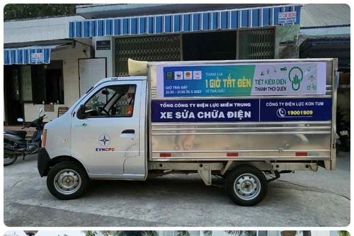 PC Kon Tum sôi nổi hoạt động hưởng ứng Chiến dịch Giờ Trái đất 2023