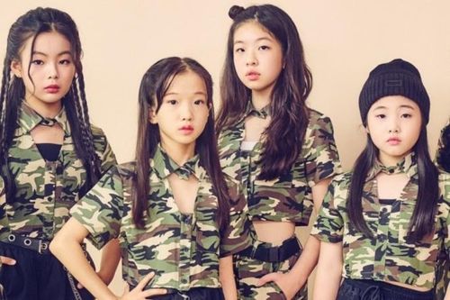 Nhóm nhạc nữ Kpop có thành viên 7 tuổi