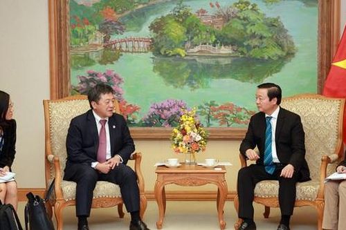 Phó Thủ tướng Trần Hồng Hà tiếp Trưởng đại diện JICA tại Việt Nam